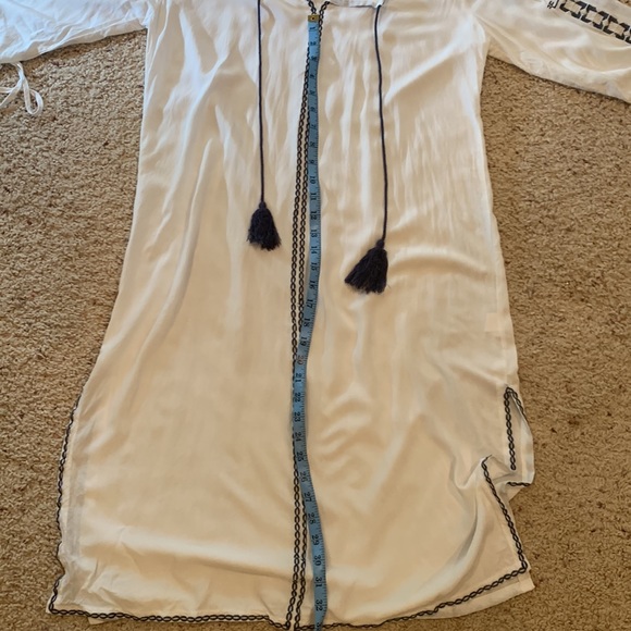 Fun Bohemian Beach Coverup by Moreno - Size M - Picture 8 of 9